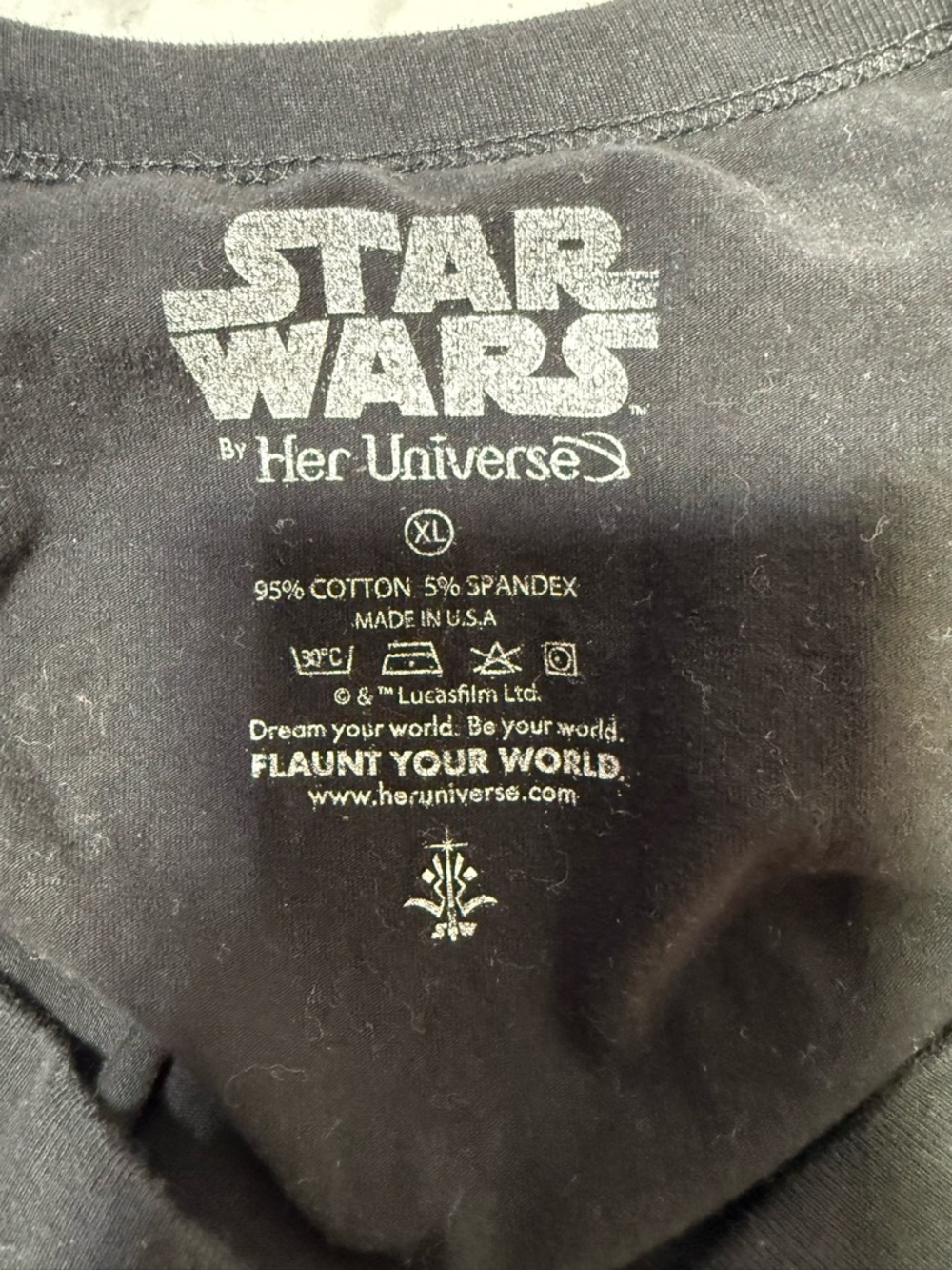 Star Wars Black Rebel Symbol Button down v neck cotton Cardigan sz XL - Picture 5 of 6